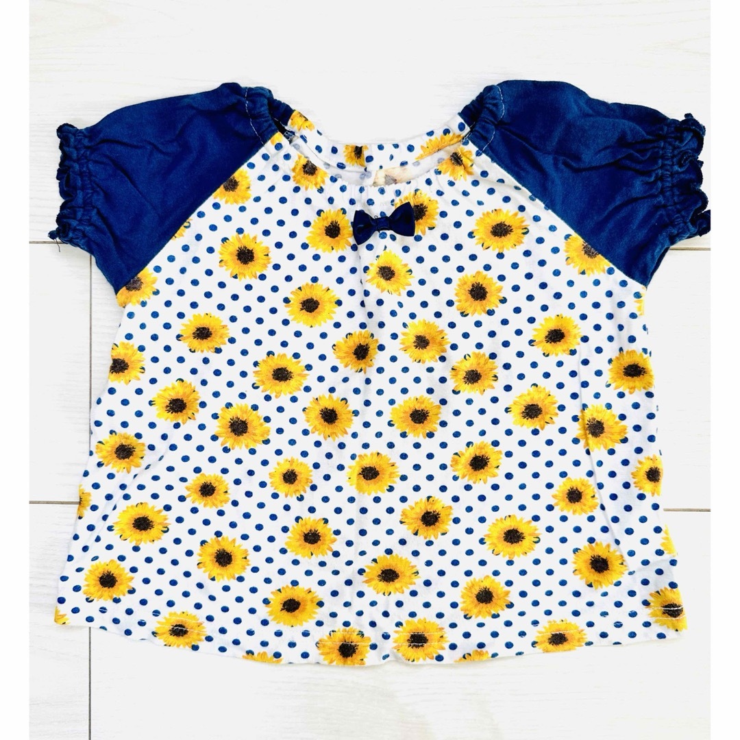 西松屋(ニシマツヤ)のパジャマ　キッズ　80 春　夏 キッズ/ベビー/マタニティのベビー服(~85cm)(パジャマ)の商品写真