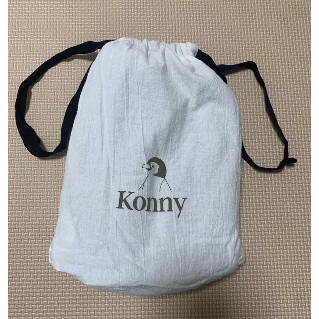 Konny(コニー)のコニー抱っこ紐Sライトグレー キッズ/ベビー/マタニティの外出/移動用品(スリング)の商品写真