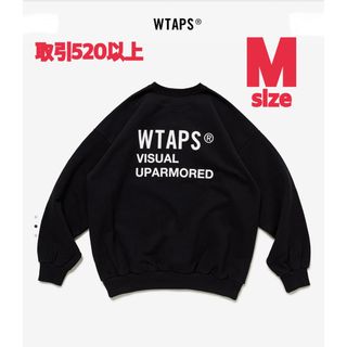 ダブルタップス(W)taps)のWTAPS 2023FW FORTLESS SWEATER BLACK Mサイズ(スウェット)