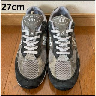 ニューバランス(New Balance)のニューバランス  M991XG  27cm グレー(スニーカー)