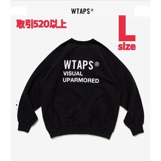 ダブルタップス(W)taps)のWTAPS 2023FW FORTLESS SWEATER BLACK Lサイズ(スウェット)