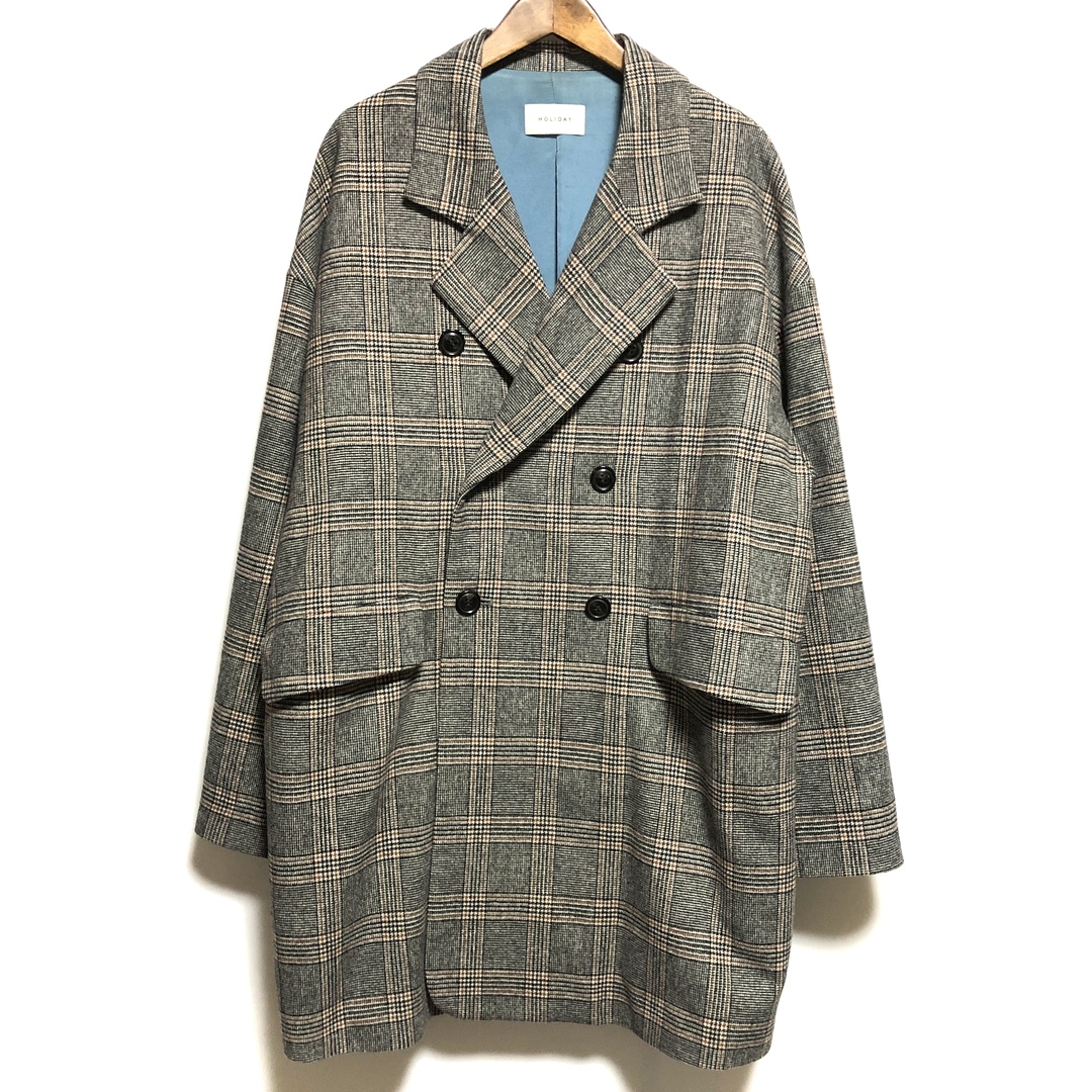 holiday(ホリデイ)のHOLIDAY GLEN CHECK COAT ホリデイ レディース レディースのジャケット/アウター(テーラードジャケット)の商品写真