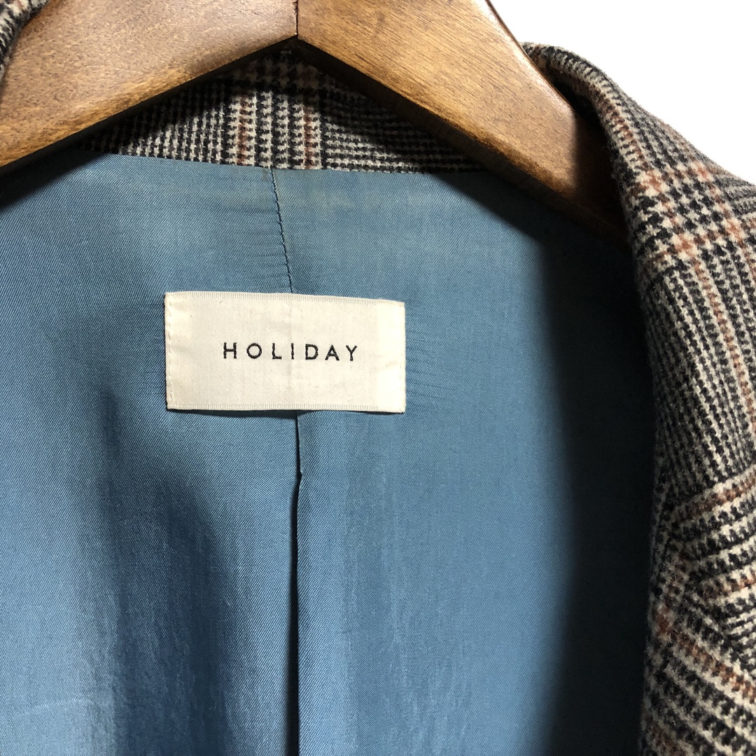 holiday(ホリデイ)のHOLIDAY GLEN CHECK COAT ホリデイ レディース レディースのジャケット/アウター(テーラードジャケット)の商品写真