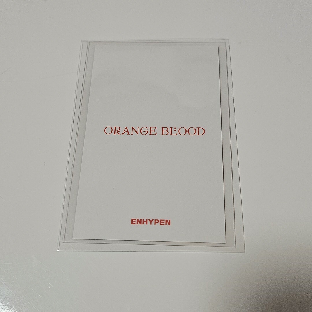 enhypen ニキ orange blood ユニバ特典 トレカ