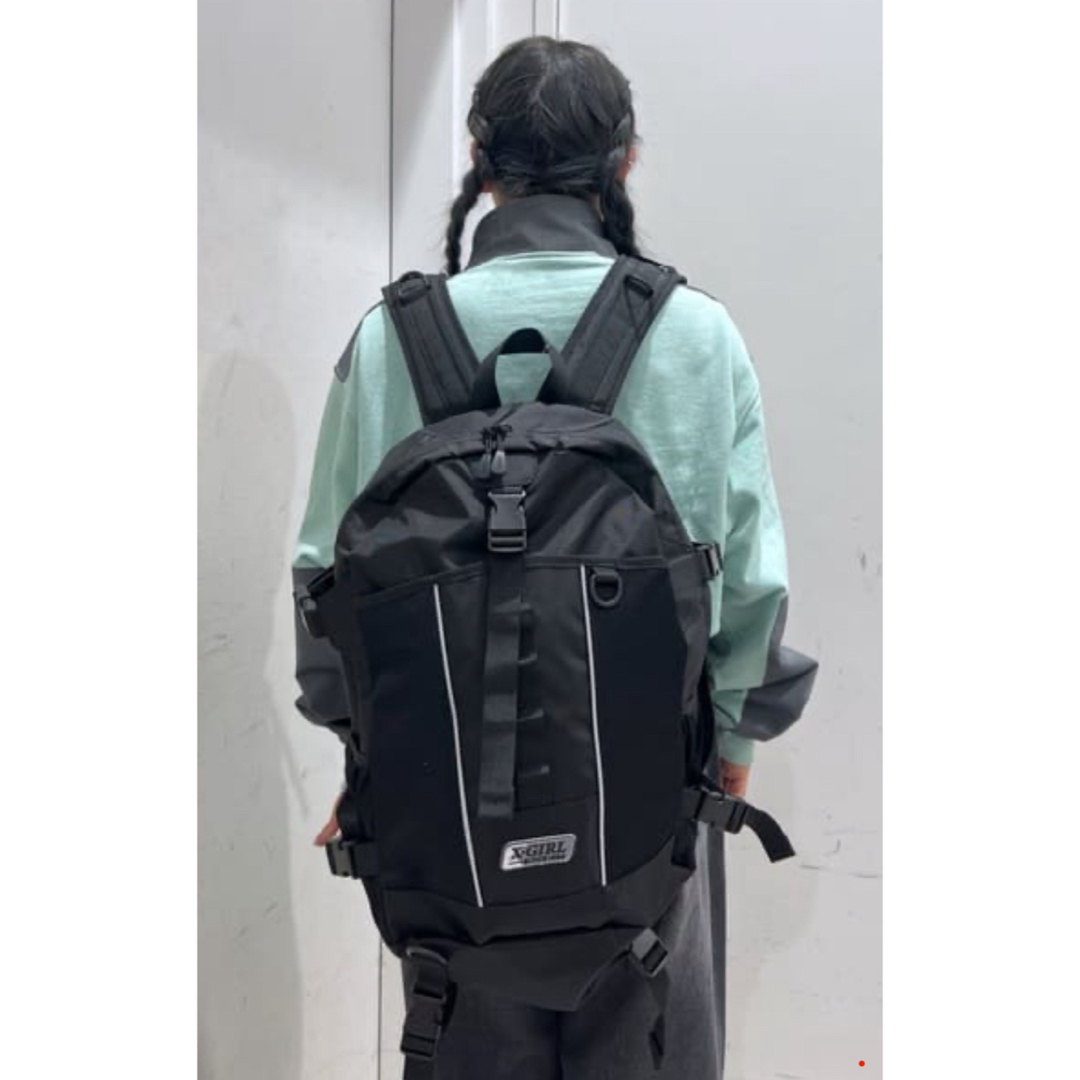 X-girl(エックスガール)のDAISY CHAIN BACKPACK  X-girl エックスガール  レディースのバッグ(リュック/バックパック)の商品写真