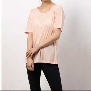 ナイキ(NIKE)のナイキ NIKE レディース フィットネス 半袖Tシャツ  CJ9327800(ヨガ)