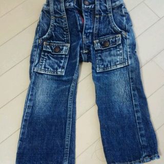 デニムダンガリー(DENIM DUNGAREE)のデニム＆ダンガリー☆デニムパンツ90cm(パンツ/スパッツ)