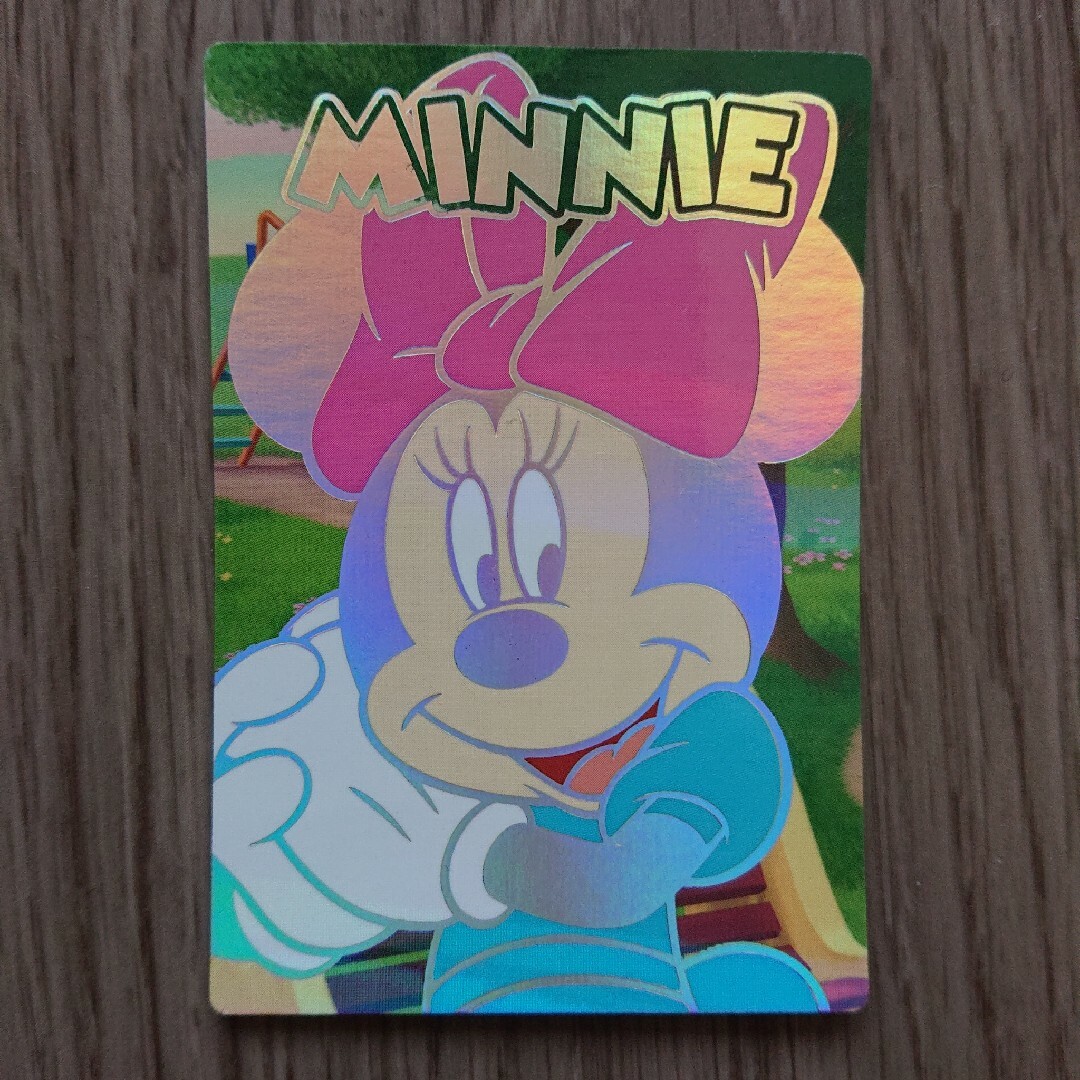 ミニーマウス(ミニーマウス)のミニーマウス スターゲスト トレーディングカード ディズニー レア品 非売品 エンタメ/ホビーのおもちゃ/ぬいぐるみ(キャラクターグッズ)の商品写真