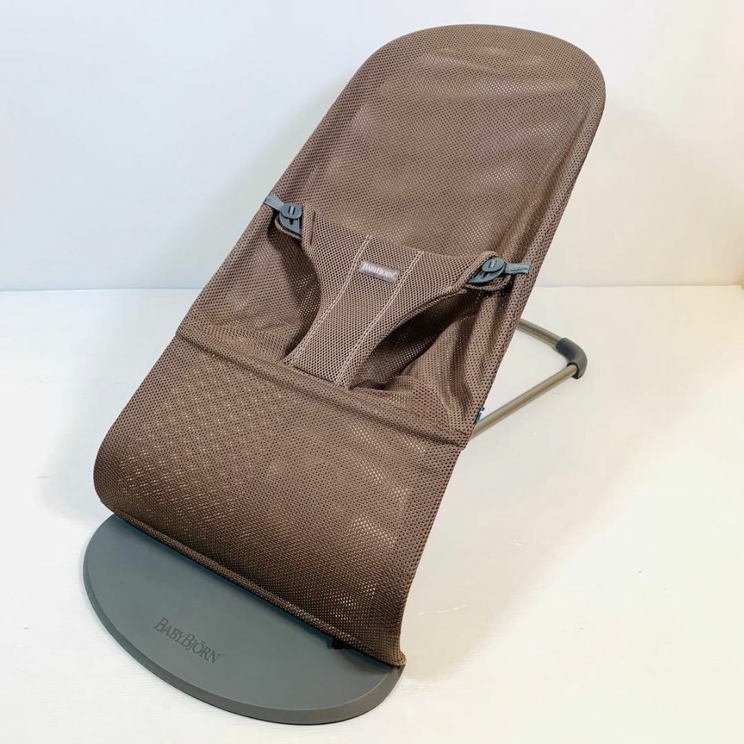 BABYBJORN(ベビービョルン)の即日匿名配送対応　BabyBjorn バウンサー ブリスAir メッシュ ココア キッズ/ベビー/マタニティの寝具/家具(その他)の商品写真