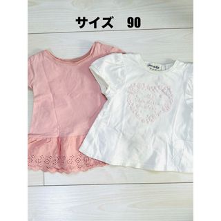 Tシャツ まとめ売り　女の子　90(Tシャツ/カットソー)