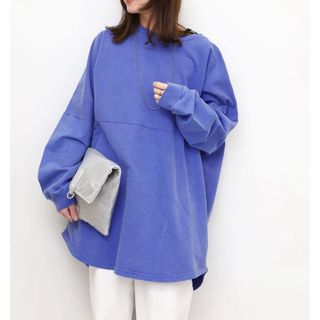 ジャーナルスタンダードレリューム(JOURNAL STANDARD relume)の最終値下＊2024HOLIDAYS COMFORT USAコットンインレイウラケ(Tシャツ(長袖/七分))