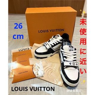 LOUIS VUITTON - 一点物 ルイヴィトン トレイナー ライン スニーカー 7 ...