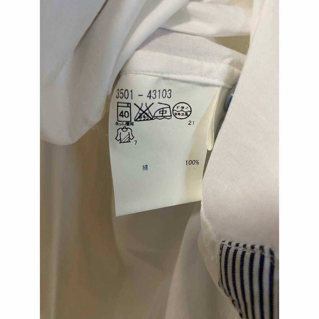 HIROMICHI NAKANO(ヒロミチナカノ)のヒロミチナカノ　七分袖シャツ メンズのトップス(シャツ)の商品写真