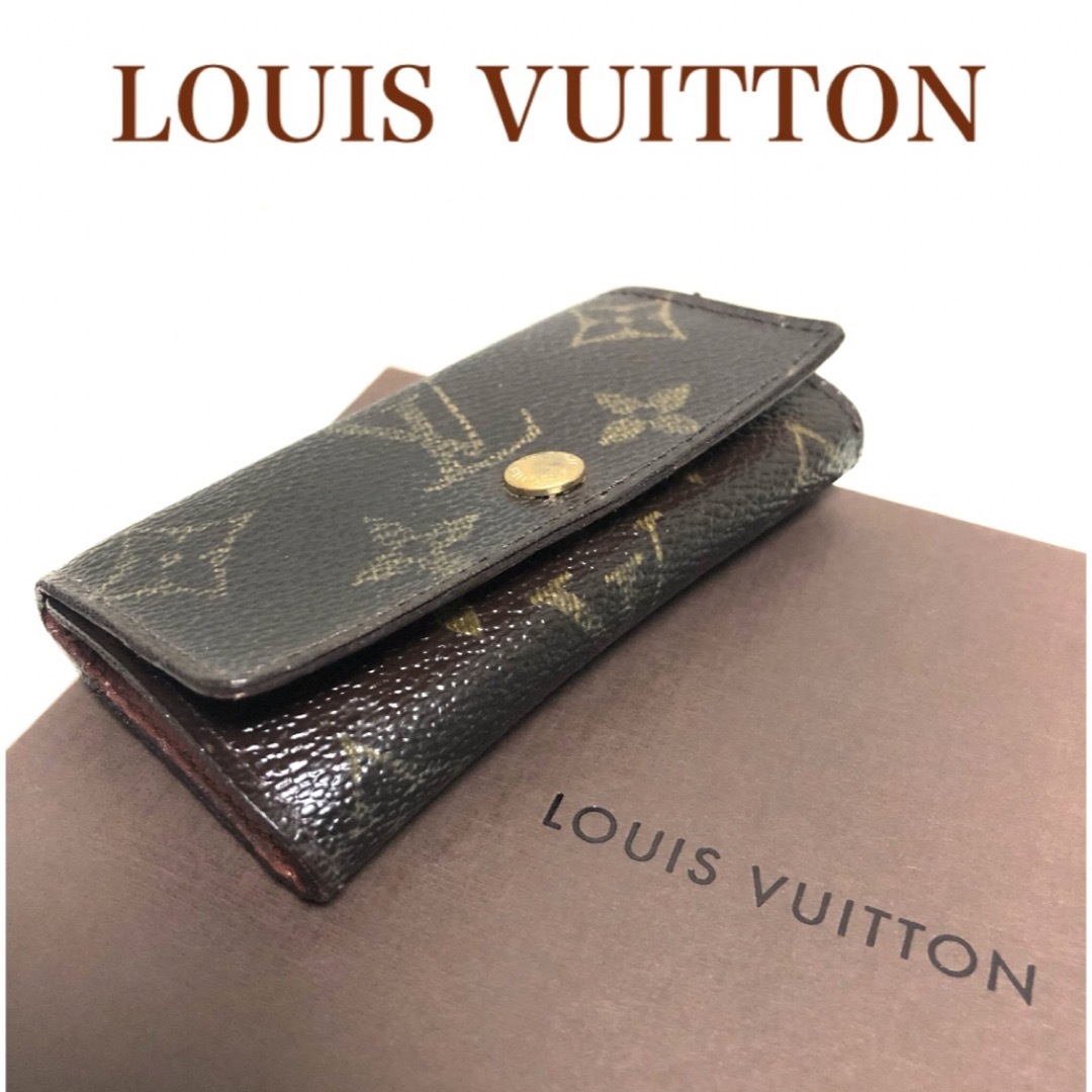 LOUIS VUITTON(ルイヴィトン)のLOUIS VUITTON ルイヴィトン モノグラム 4連キーケース レディースのファッション小物(キーケース)の商品写真