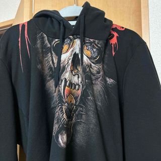 ヴェトモン(VETEMENTS)のVetements スカル パーカー(パーカー)