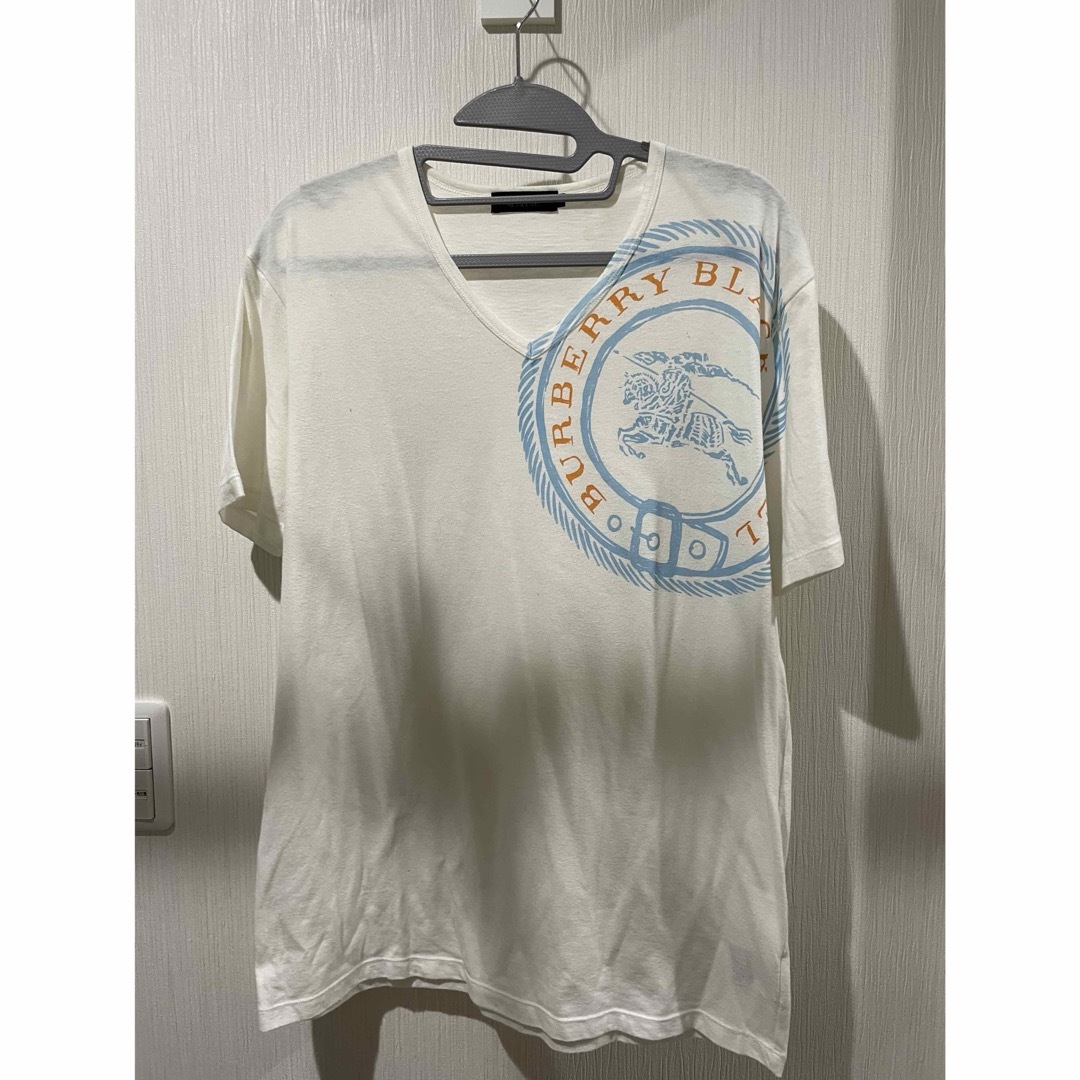 BURBERRY BLACK LABEL(バーバリーブラックレーベル)のBurberry ＶネックTシャツ メンズのトップス(Tシャツ/カットソー(半袖/袖なし))の商品写真