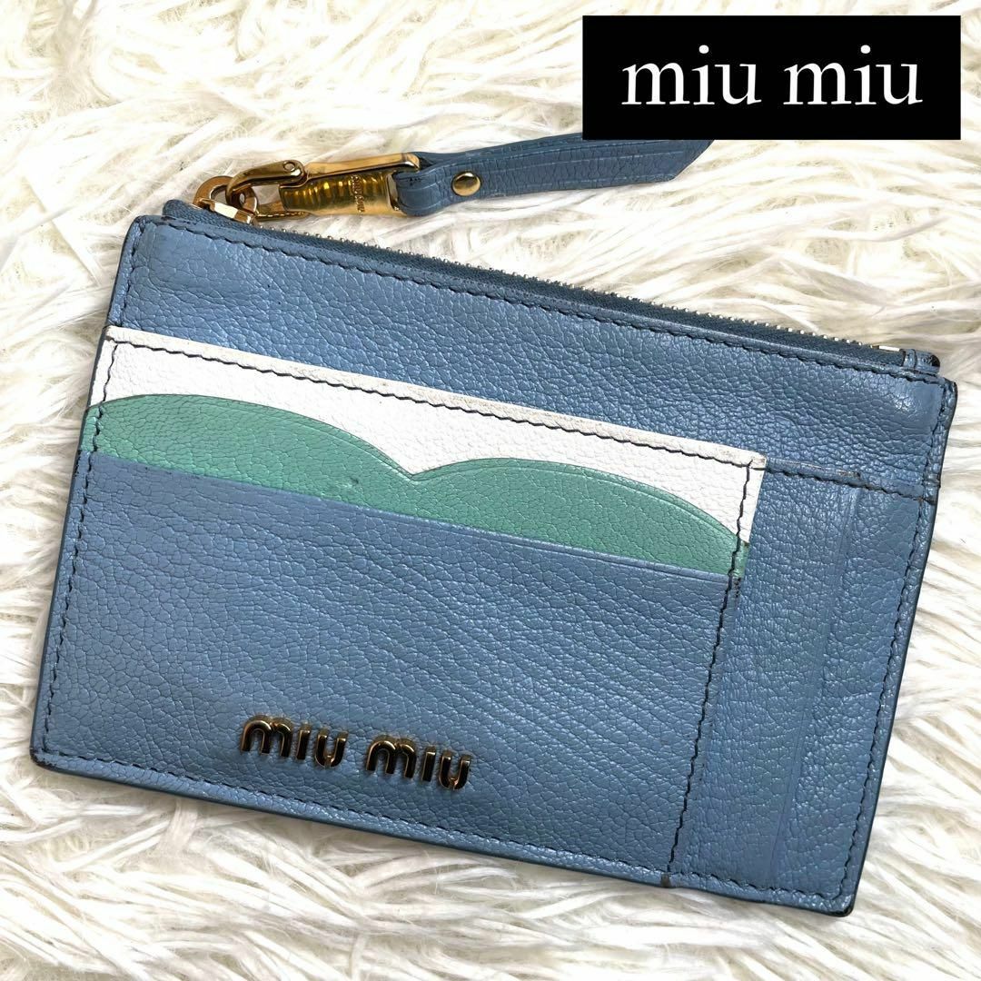 MIU MIU】ミュウミュウ マドラス フラグメントケース カード