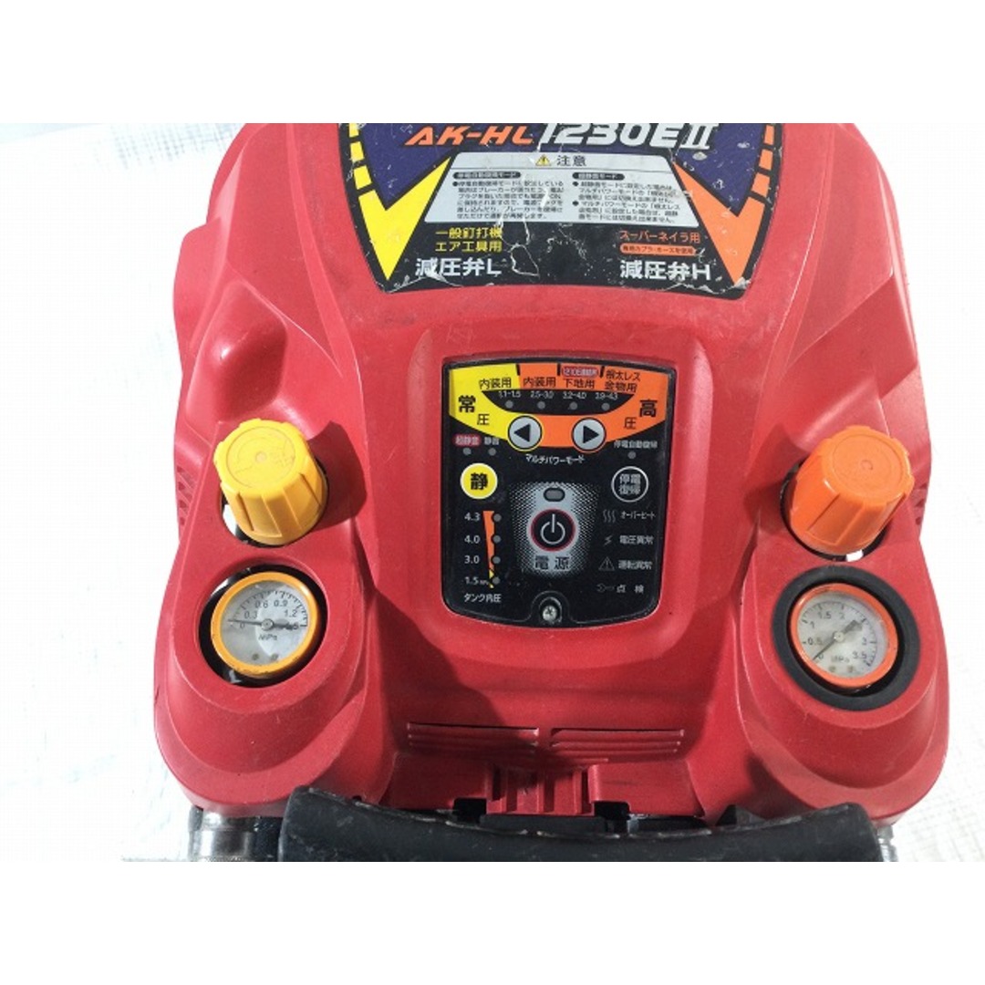 ☆中古品☆MAX マックス 常圧・高圧エアコンプレッサ AK ☆中古品☆MAX マックス 常圧・高圧エアコンプレッサ AK