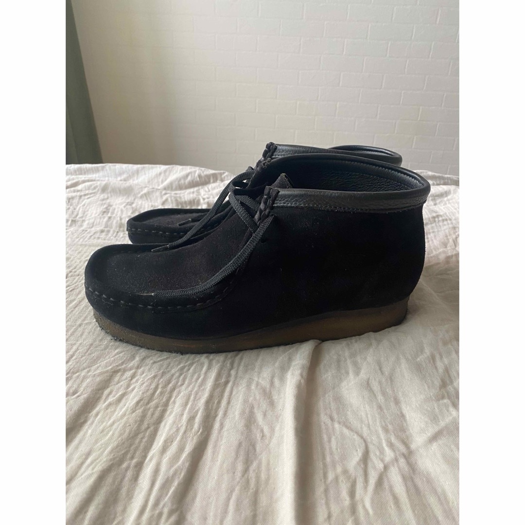 Clarks(クラークス)のclarks Wallabee blackクラークス ワラビー ブラック 90s メンズの靴/シューズ(ブーツ)の商品写真