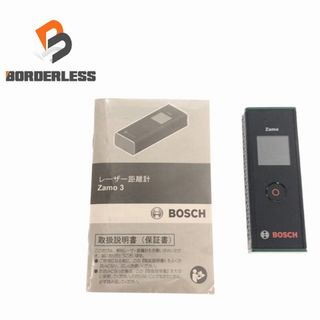 ボッシュ(BOSCH)の☆美品☆BOSCH ボッシュ レーザー距離計 zamo3 3603F72 750 距離測定器 85304(工具)