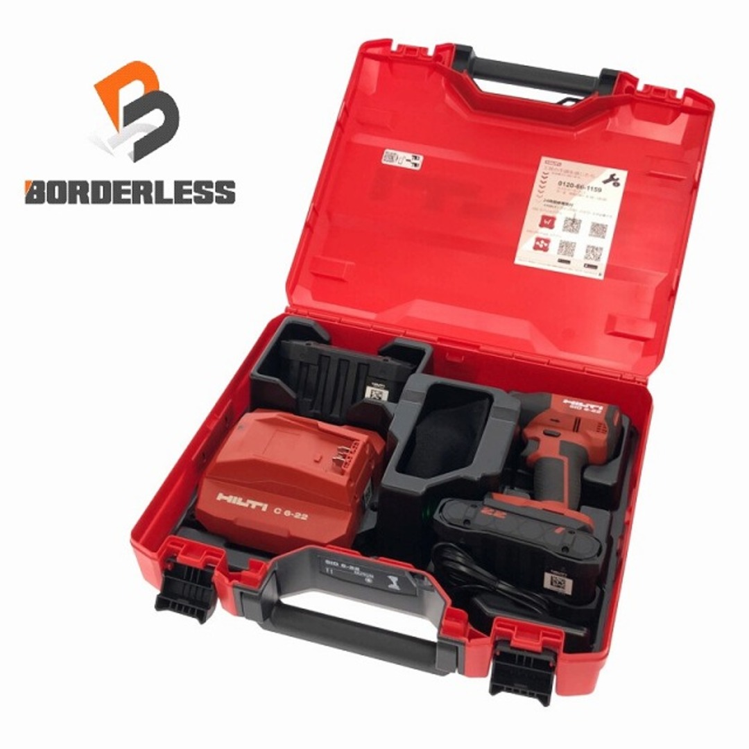 ☆美品☆ HILTI ヒルティ 充電式インパクトドライバ SID 6-22 ☆美品☆ HILTI ヒルティ 充電式インパクトドライバ SID 6-22