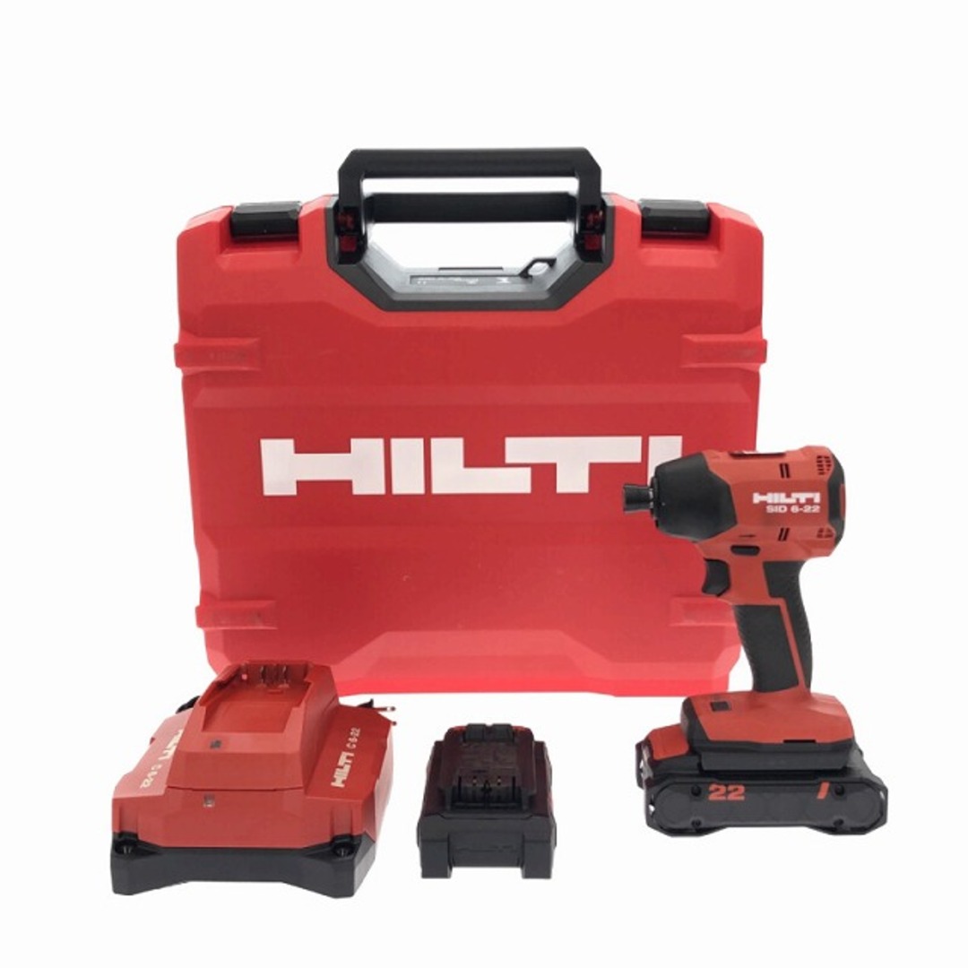 ☆美品☆ HILTI ヒルティ 充電式インパクトドライバ SID 6-22 ☆美品☆ HILTI ヒルティ 充電式インパクトドライバ SID 6-22