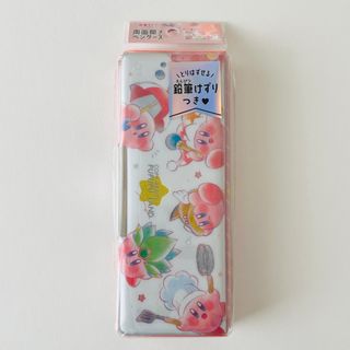 カミオジャパン(カミオジャパン)の【新品・未使用】星のカービィ　両面開きペンケース（鉛筆けずり付き）(ペンケース/筆箱)