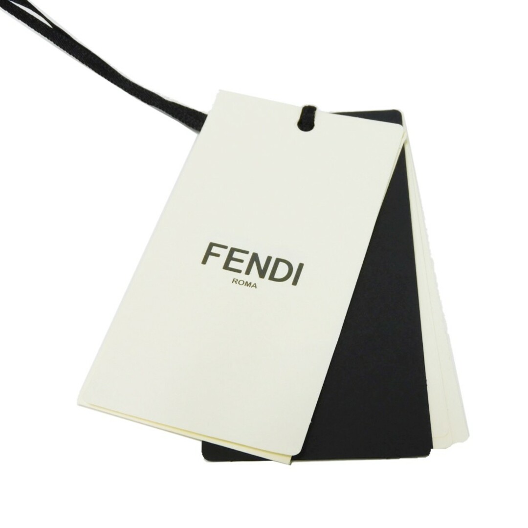 FENDI(フェンディ)のFENDI フェンディ テディ ニューFF エンブレム XXL 185/112A 立体的 クルーネック トーレーナー Fロゴ ボア コットン ホワイト スウェット FY0178 AIU2 F0QA0 メンズのトップス(スウェット)の商品写真