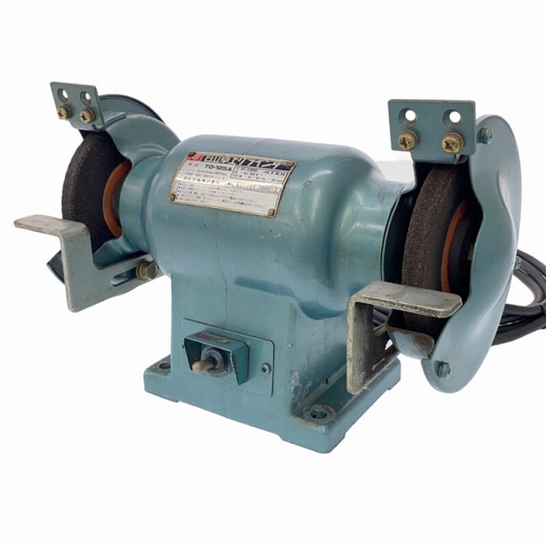 日立 - ☆中古品☆ HITACHI 日立工機 100V 卓上グラインダ TG 日立 - ☆中古品☆ HITACHI 日立工機 100V 卓上グラインダ TG