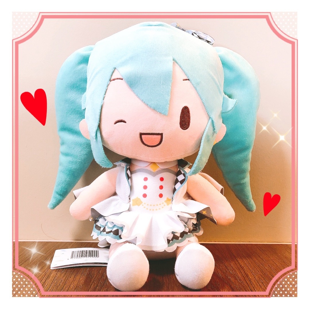 新品　プロセカ　スペシャルふわふわぬいぐるみ　ステージのセカイの初音ミク エンタメ/ホビーのおもちゃ/ぬいぐるみ(キャラクターグッズ)の商品写真