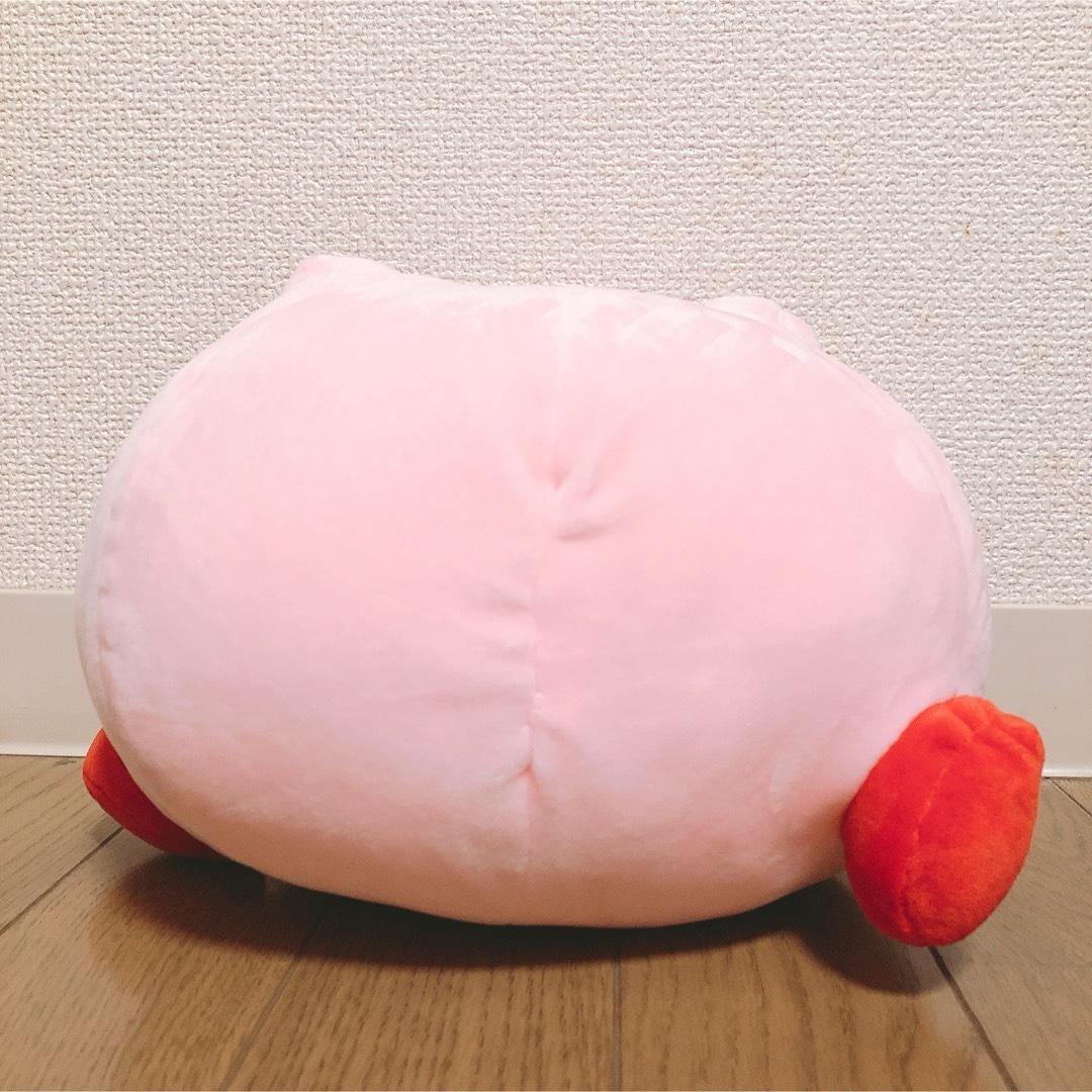 新品　星のカービィ　まんぷくもちもち　25cm ぬいぐるみ　タグなし エンタメ/ホビーのおもちゃ/ぬいぐるみ(キャラクターグッズ)の商品写真