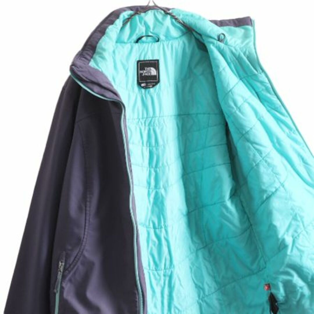 THE NORTH FACE(ザノースフェイス)のUS企画 ノースフェイス APEX 中綿 ソフトシェル ジャケット レディース L 古着 The North Face エイペックス ナイロン ブルゾン マンパ 紫 レディースのジャケット/アウター(ブルゾン)の商品写真