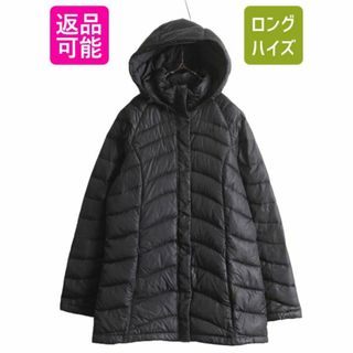 ザノースフェイス(THE NORTH FACE)のノースフェイス ダウン ハーフ コート レディース M The North Face アウトドア パーカー ジャケット 600フィル キルティング ナイロン 黒(ダウンジャケット)