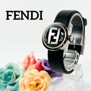 FENDI - △【ほぼ新品】FENDI 660L 箱付 オロロジ スクエア ネイビー