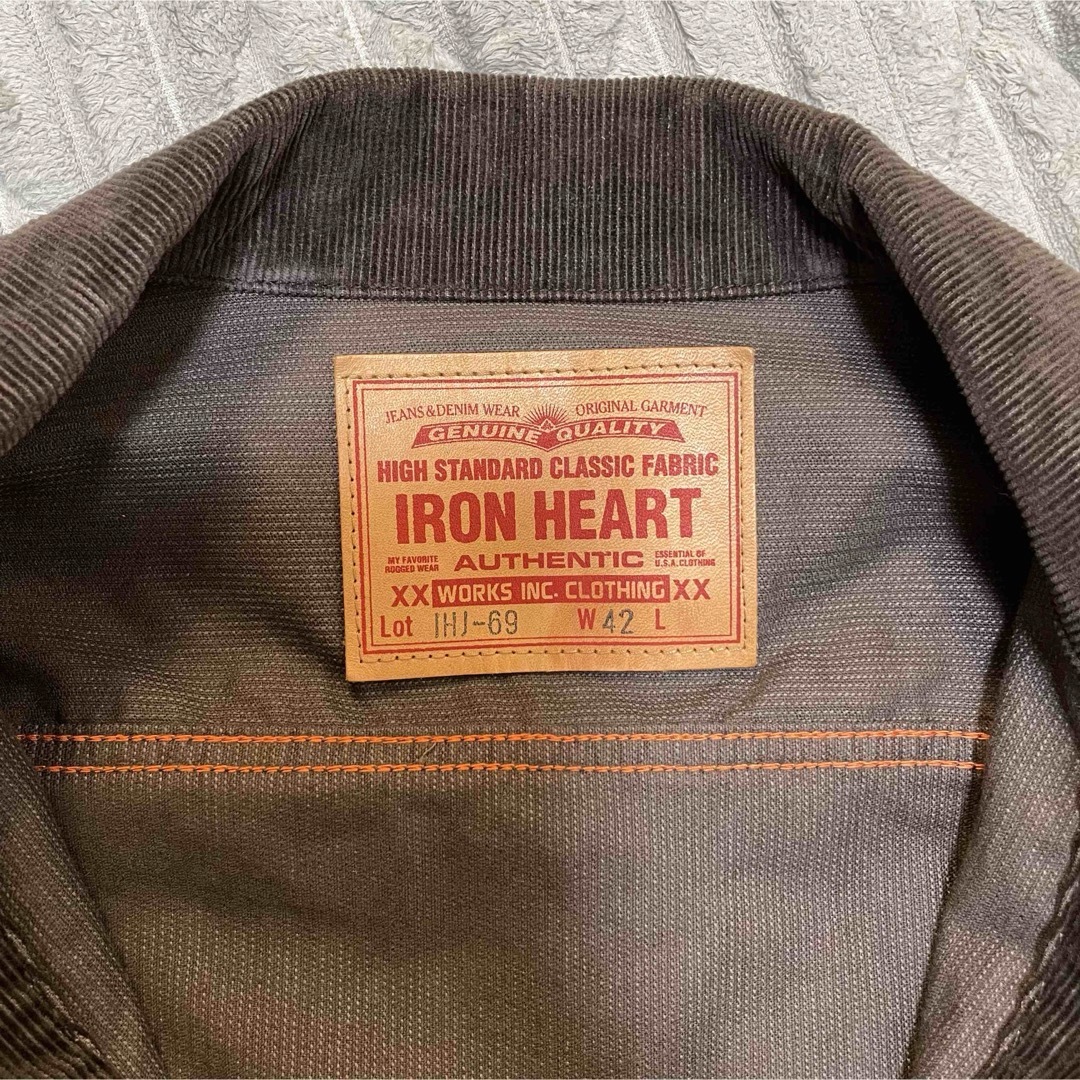 IRON HEART(アイアンハート)のIRON HEART 14Wサマーコーデュロイトラッカージャケット メンズのジャケット/アウター(その他)の商品写真