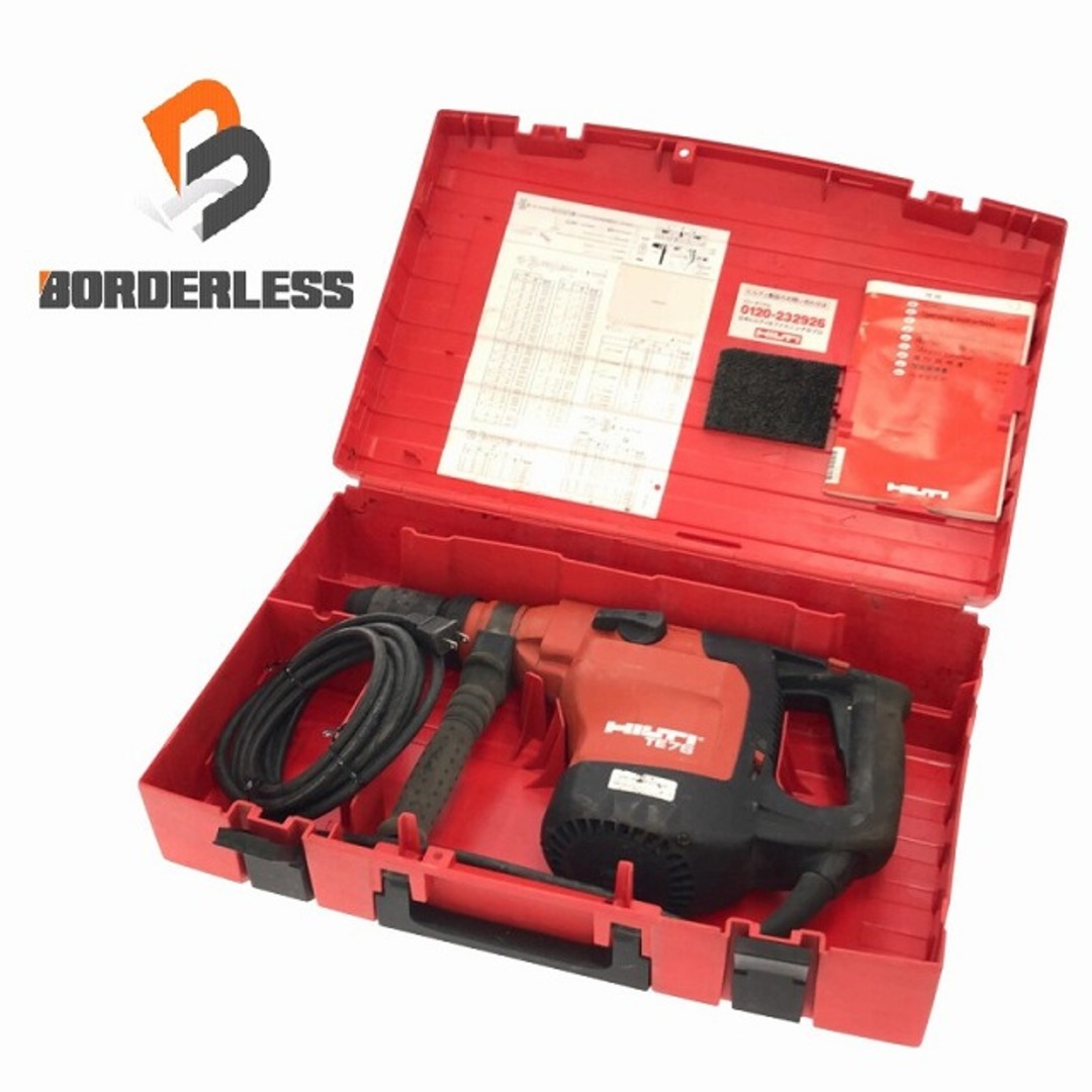 ☆中古品☆ HILTI ヒルティ100V ハンマードリル TE76 電動工具 ☆中古品☆ HILTI ヒルティ100V ハンマードリル TE76 電動工具