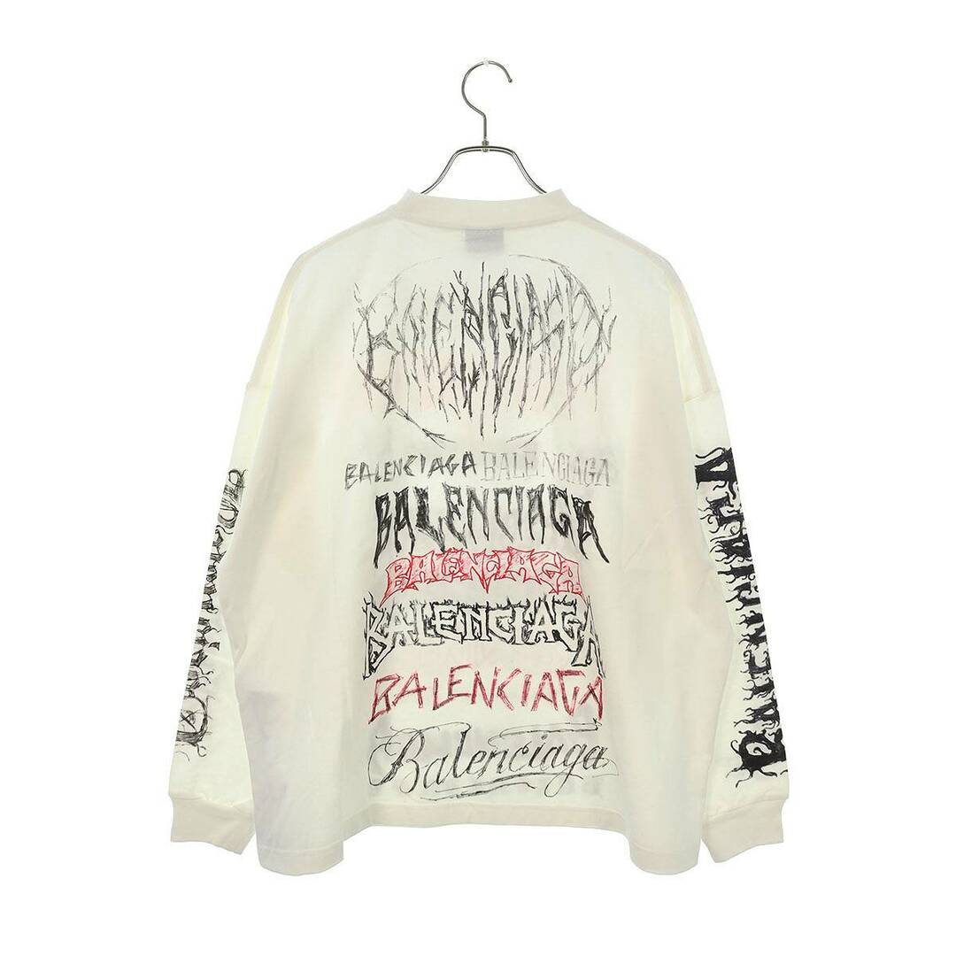 Balenciaga(バレンシアガ)のバレンシアガ  24SS  L/S T-SHIRT 699191 TPVO2 メタルロゴ長袖カットソー メンズ 1 メンズのトップス(Tシャツ/カットソー(七分/長袖))の商品写真