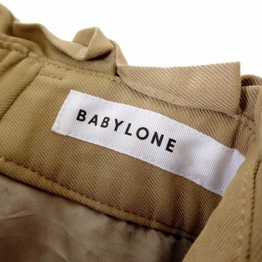 BABYLONE(バビロン)のバビロン BABYLONE パンツ ワイド ガウチョパンツ S 36 キャメル レディースのパンツ(その他)の商品写真