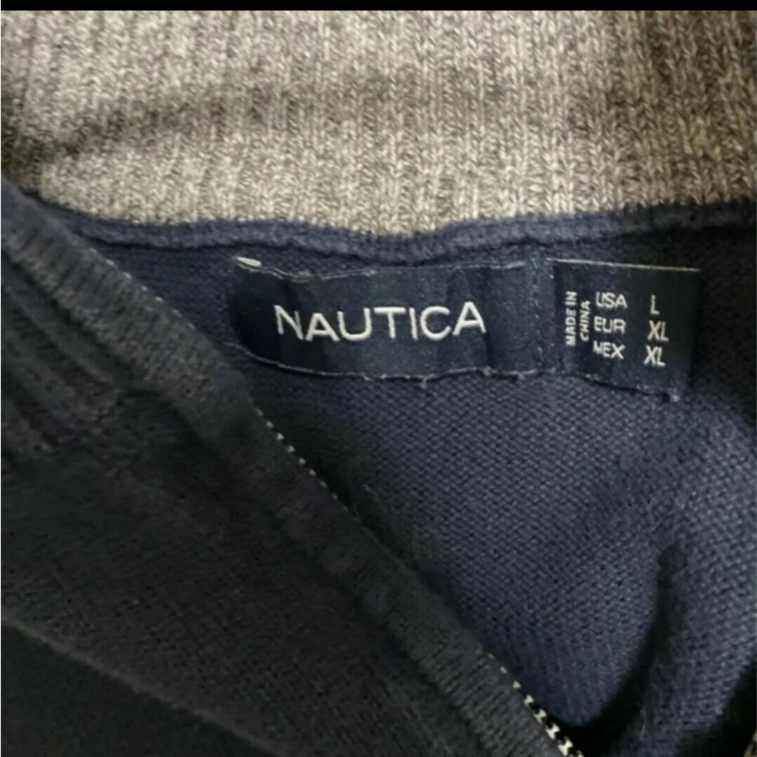 NAUTICA(ノーティカ)の古着 US 90`s【NAUTICA】ノーティカ　メンズ 　コットン100% メンズのトップス(ニット/セーター)の商品写真