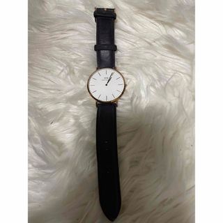 ダニエルウェリントン(Daniel Wellington)のDW daniel wellinton 時計　ブラック(腕時計)