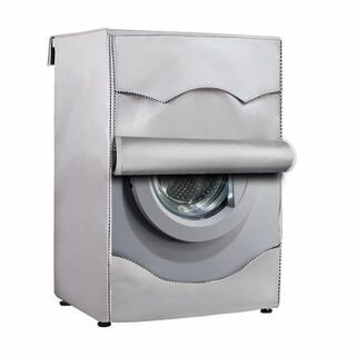【色: 無地の色】[Mr.You]洗濯機カバー ドラム洗濯機専用 防水日焼け止め(洗濯機)