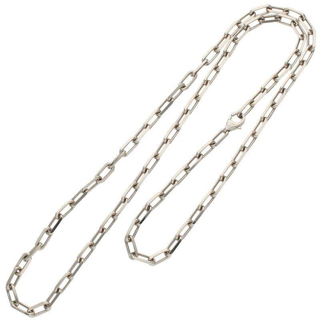 Cartier(カルティエ)のカルティエ  サントス/SANTOS DE CARTIER NECKLACE K18WGネックレス メンズ 56cm メンズのアクセサリー(ネックレス)の商品写真