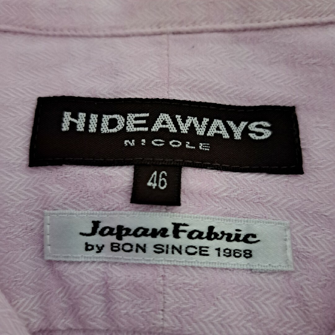 HIDEAWAY(ハイダウェイ)のハイダウェイニコル【HIDEAWAYS NICOLE】マーブリング 長袖シャツM メンズのトップス(シャツ)の商品写真