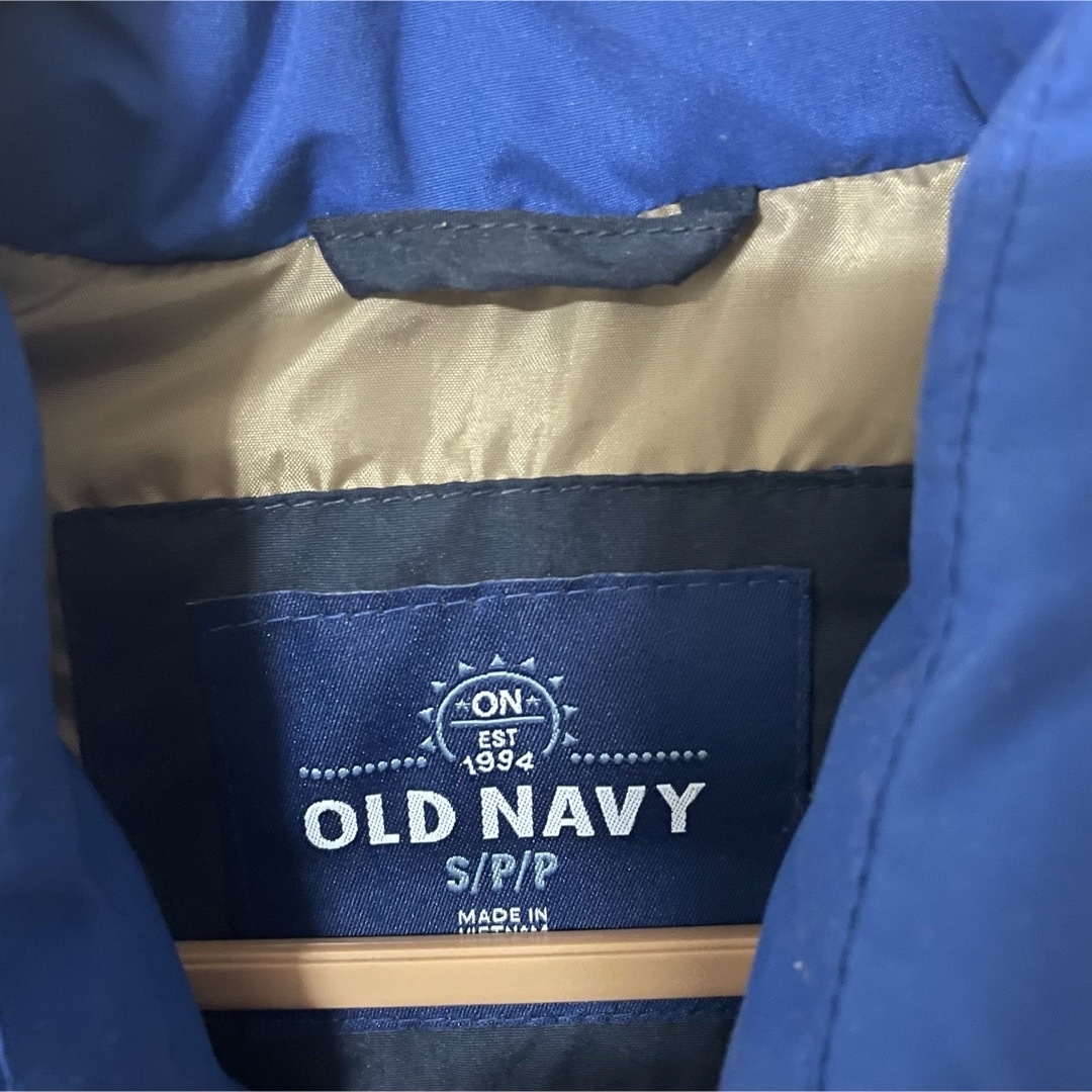 Old Navy(オールドネイビー)のOLD NAVY メンズ　アウター　ダウンベスト　青×黒 メンズのジャケット/アウター(ダウンベスト)の商品写真