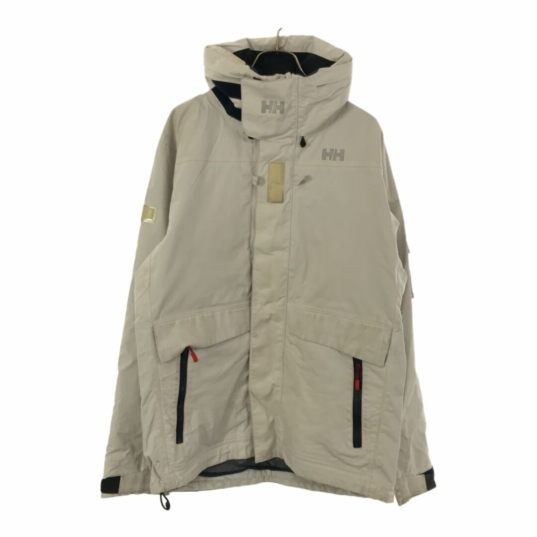 HELLY HANSEN(ヘリーハンセン)のヘリーハンセン ジップジャケット S ホワイト HELLY HANSEN メンズ 古着 【240210】 メンズのジャケット/アウター(その他)の商品写真