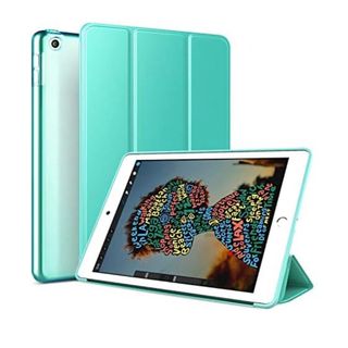 iPad mini(第5世代) ケース 手帳型 オートスリープ機能付き ブルー(iPadケース)