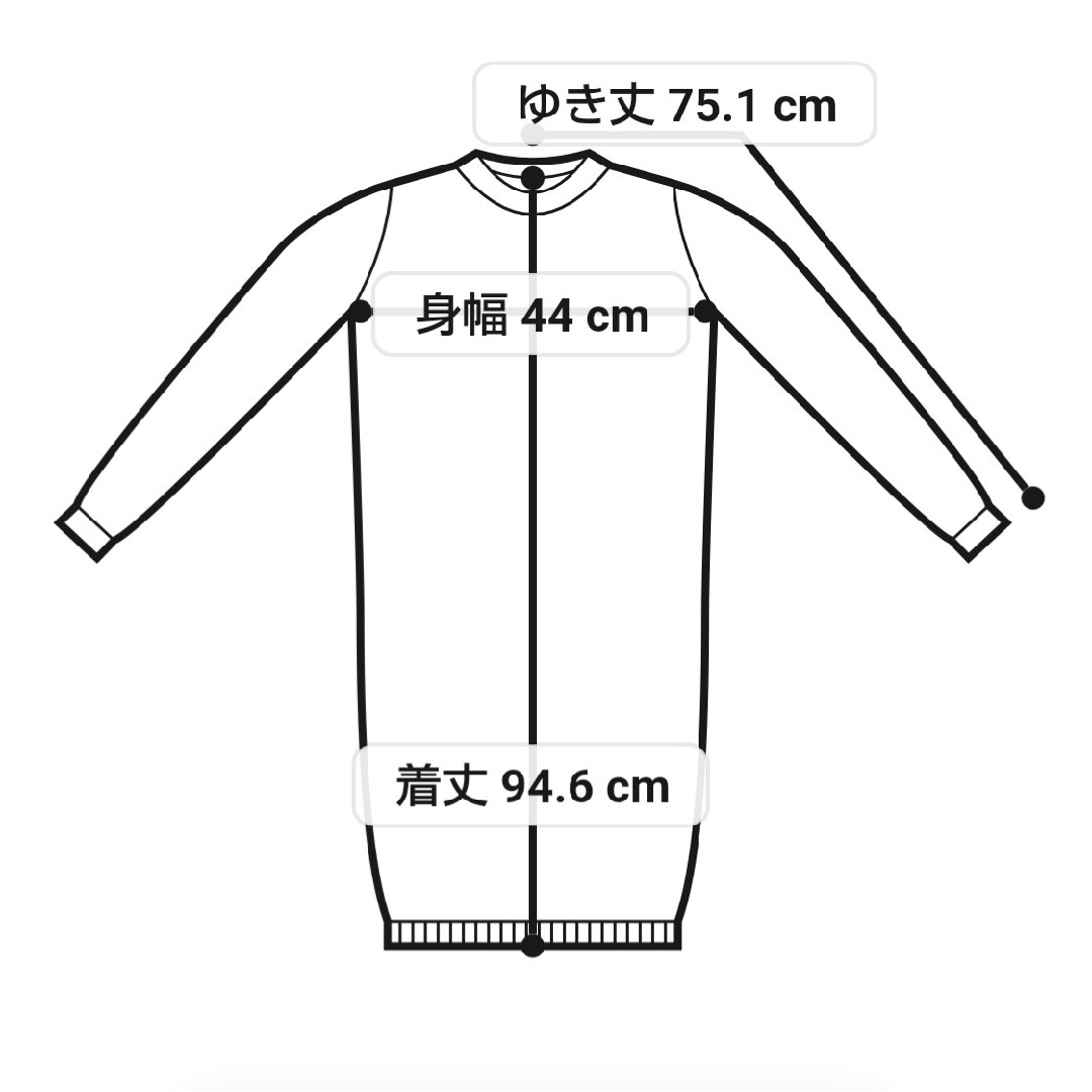 TOCCA トッカ MUCHA KINT ロングカーディガン ウール混