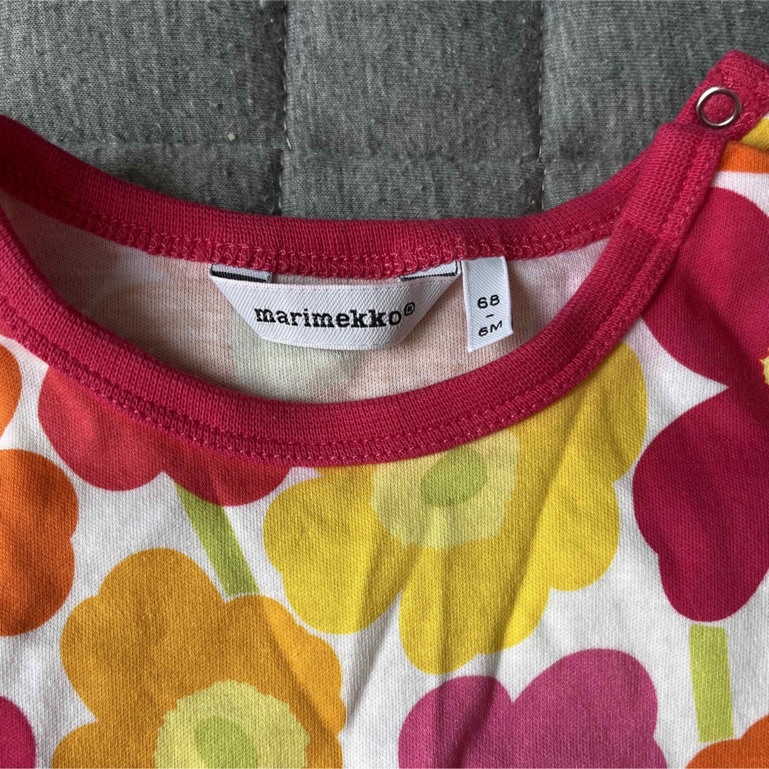 marimekko(マリメッコ)のマリメッコ　ロンパース キッズ/ベビー/マタニティのベビー服(~85cm)(ロンパース)の商品写真