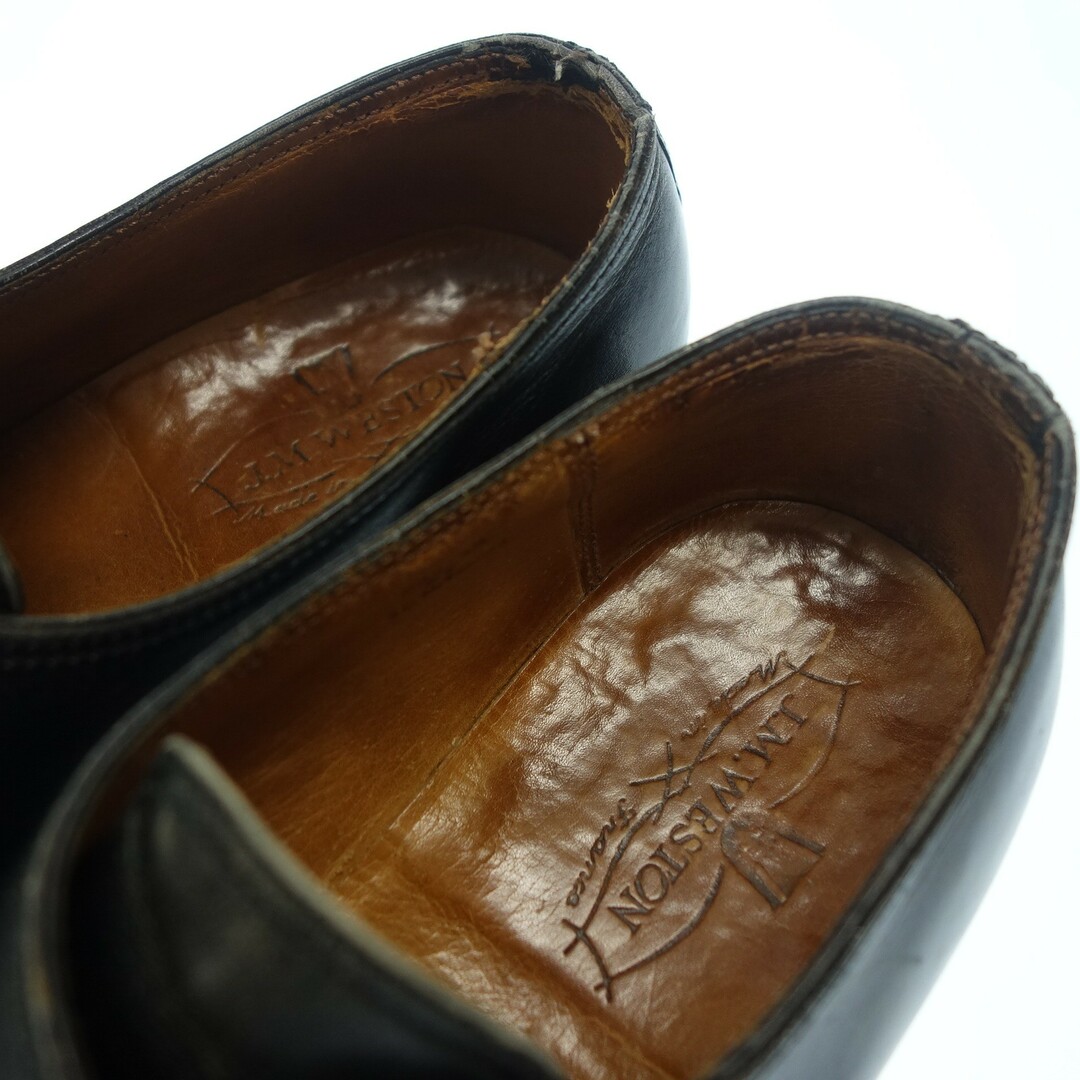 J.M. WESTON(ジェーエムウエストン)のジェイエムウエストン シングルモンク 6E 黒 J.M.WESTON【LA】 メンズの靴/シューズ(ドレス/ビジネス)の商品写真