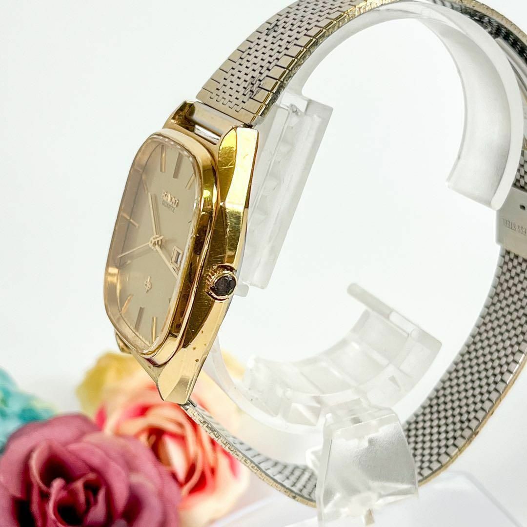 RADO(ラドー)の【セール】i207 RADO ラドー　クオーツ　ステンレス　ゴールド メンズの時計(腕時計(アナログ))の商品写真